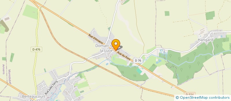 localisation de l'entreprise SCI TI BIAN MA C'HALON  DOMART-SUR-LA-LUCE