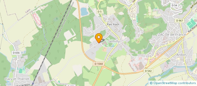 localisation de l'entreprise SCI TI BIHAN A VREIZH à LAON