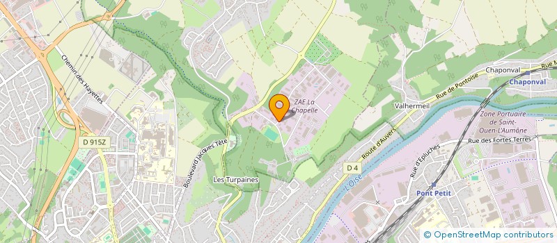 localisation de l'entreprise SCI TI BREIZH22  ENNERY