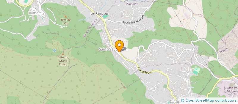 localisation de l'entreprise SCI TI-CASE  SAINT-SAVOURNIN