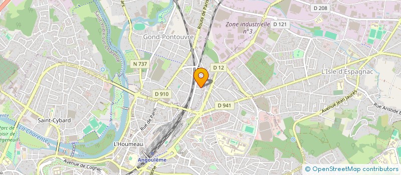 localisation de l'entreprise SCI TI-CHOU  GOND-PONTOUVRE