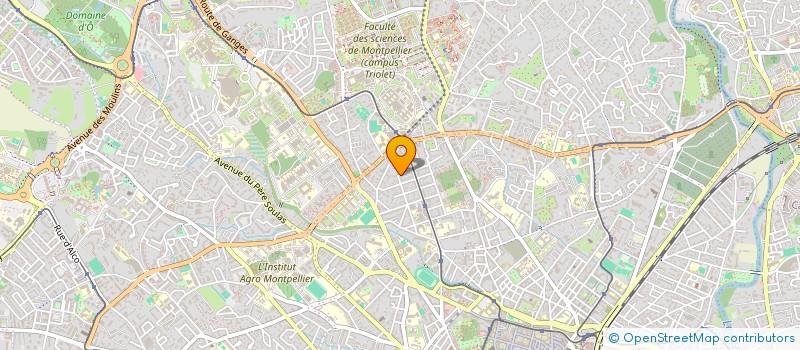localisation de l'entreprise SCI TI GLAS à MONTPELLIER