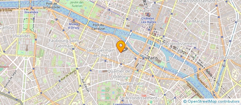 localisation de l'entreprise SCI TI GLAS  PARIS