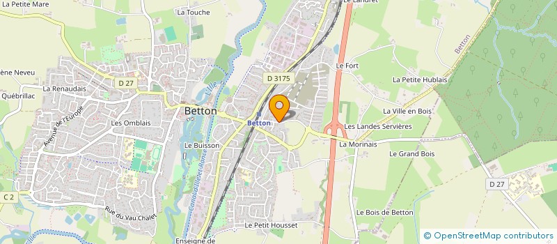 localisation de l'entreprise SCI TI LAUZERAIS  SAINT-VAIZE