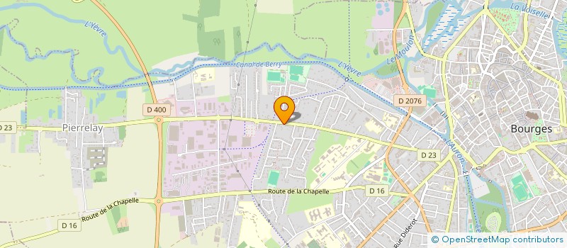 localisation de l'entreprise SCI TI.LO.GI  BOURGES