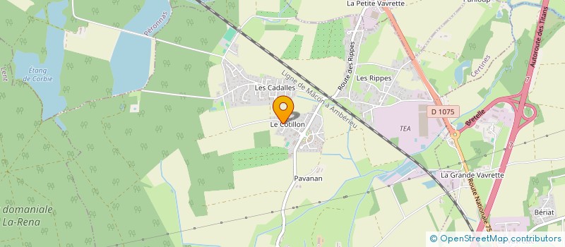 localisation de l'entreprise SCI TIA à CERTINES