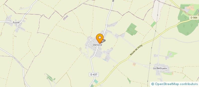 localisation de l'entreprise SCI TIAILLE  EFFIAT