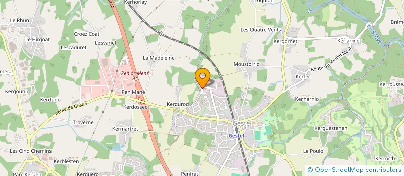 localisation de l'entreprise SCI TIALA  GESTEL