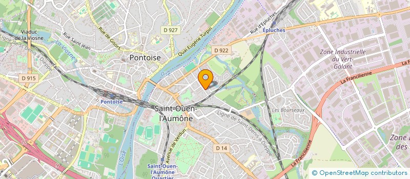 localisation de l'entreprise SCI TIALIS à SAINT-OUEN-L'AUMONE