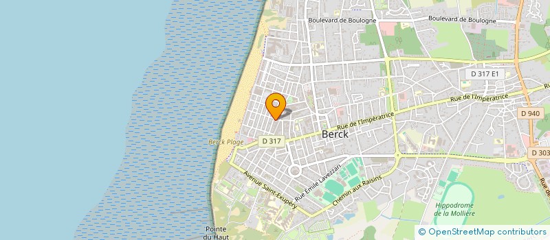 localisation de l'entreprise SCI TIALOU  BERCK