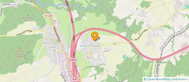 localisation de l'entreprise SCI TIANPAN  VILLY-LE-PELLOUX