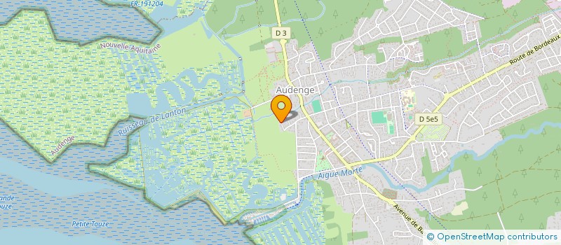 localisation de l'entreprise SCI TIARE  AUDENGE