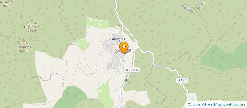 localisation de l'entreprise SCI TIARE  ARGELLIERS