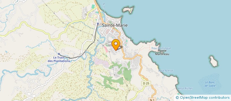 localisation de l'entreprise SCI TIBALEX à SAINTE-MARIE