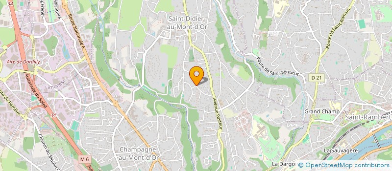 localisation de l'entreprise SCI TIBERBROTHERS  SAINT-DIDIER-AU-MONT-D OR