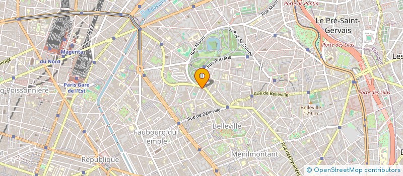 localisation de l'entreprise SCI TIBOTE  PARIS