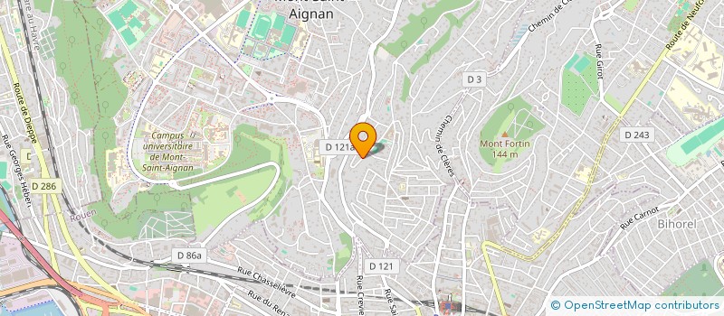 localisation de l'entreprise SCI TIBOUDOU  MONT-SAINT-AIGNAN