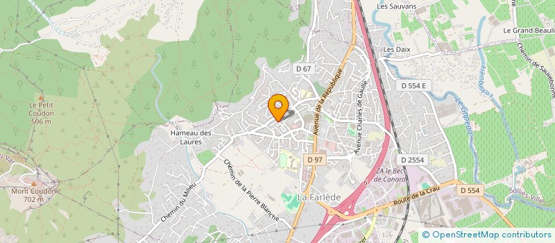 localisation de l'entreprise SCI TIBOUROLLE  LA FARLEDE