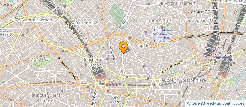 localisation de l'entreprise SCI TIC & TAC IMMOBILIER  PARIS