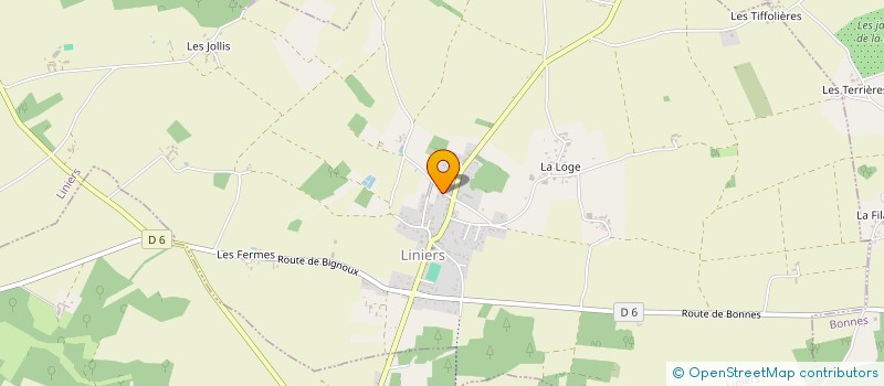 localisation de l'entreprise SCI TICARA  LINIERS