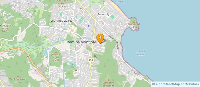 localisation de l'entreprise SCI TICHERIS  REMIRE-MONTJOLY