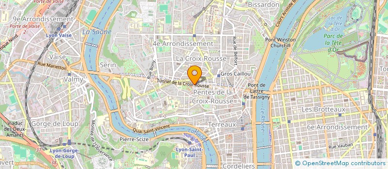 localisation de l'entreprise SCI TIDOU à LYON