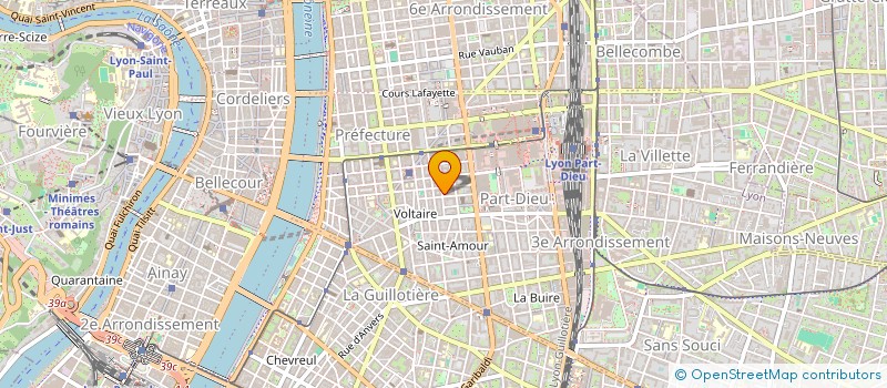 localisation de l'entreprise SCI TIEGEZH 69  LYON