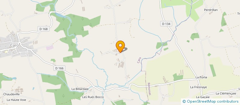 localisation de l'entreprise SCI TIEGEZH MAINGUY  CARO