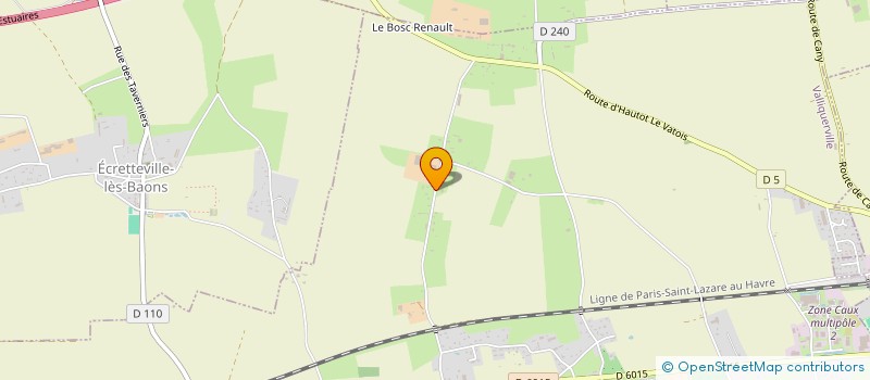 localisation de l'entreprise SCI TIERCE  VALLIQUERVILLE