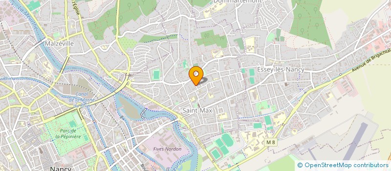 localisation de l'entreprise SCI TIERS  SAINT MAX