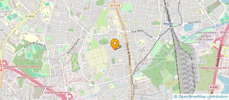 localisation de l'entreprise SCI TIEWS  VILLENAVE-D'ORNON