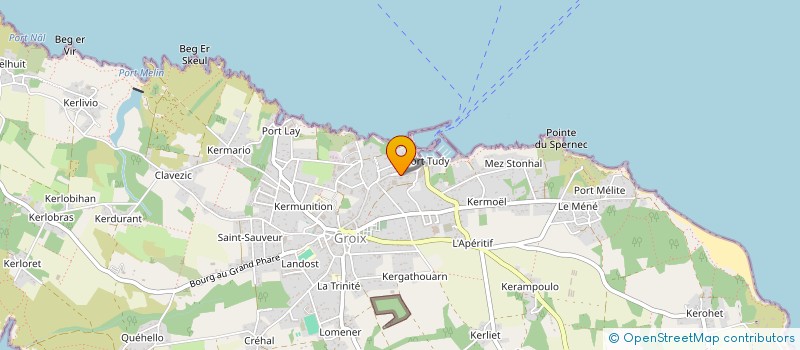 localisation de l'entreprise SCI TIEZ-ER-GROES à GROIX