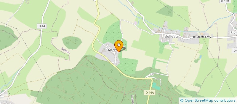 localisation de l'entreprise SCI TIFANY  BELLEAU