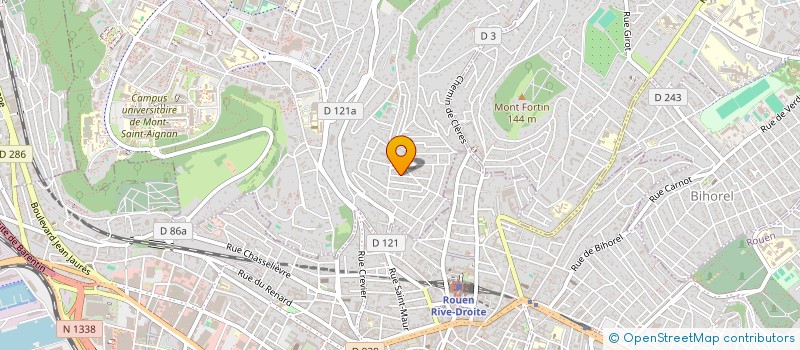 localisation de l'entreprise SCI TIFETOINE  MONT-SAINT-AIGNAN