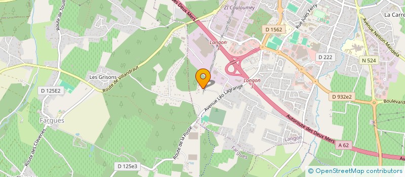 localisation de l'entreprise SCI TIGAFA  MAZERES