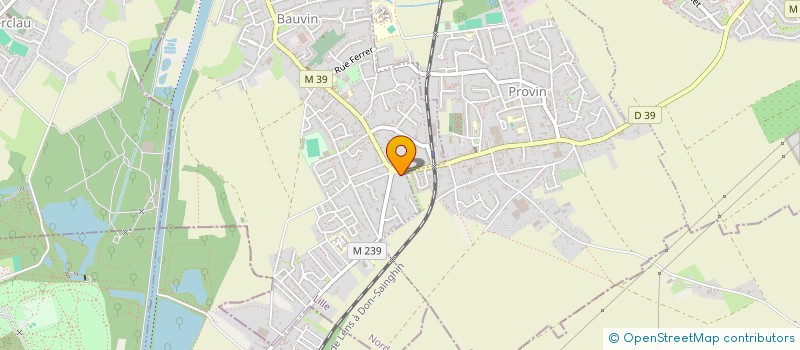 localisation de l'entreprise SCI TIGANA  BAUVIN