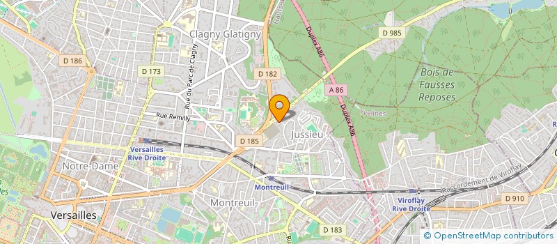 localisation de l'entreprise SCI TIGEMI IMAWLAN à VERSAILLES