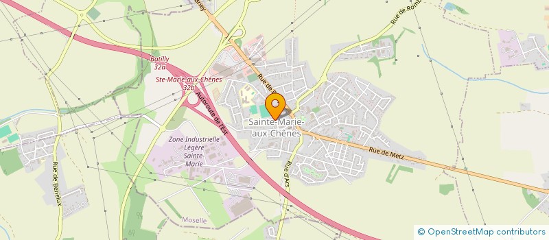 localisation de l'entreprise SCI TIGER  SAINTE-MARIE-AUX-CHENES