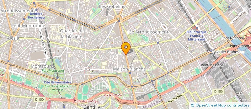 localisation de l'entreprise SCI TIGMI  PARIS