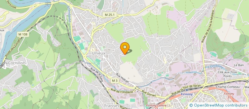 localisation de l'entreprise SCI TIGOT  UNIEUX