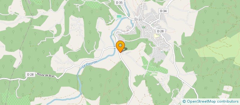 localisation de l'entreprise SCI TIGROM  BRAS