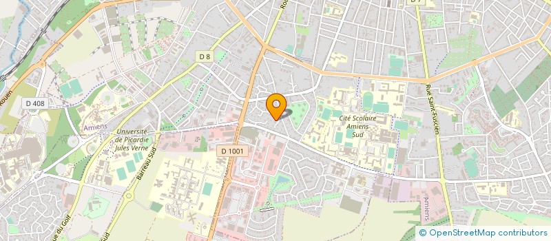 localisation de l'entreprise SCI TIGROU BN  AMIENS