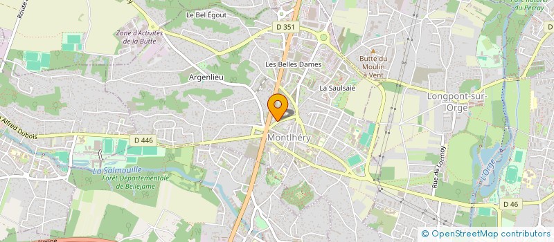 localisation de l'entreprise SCI TIGWEN  MONTLHERY