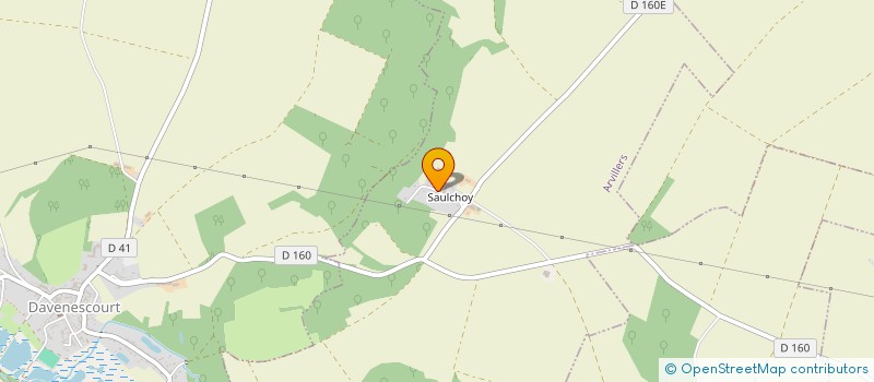 localisation de l'entreprise SCI TIH  ARVILLERS