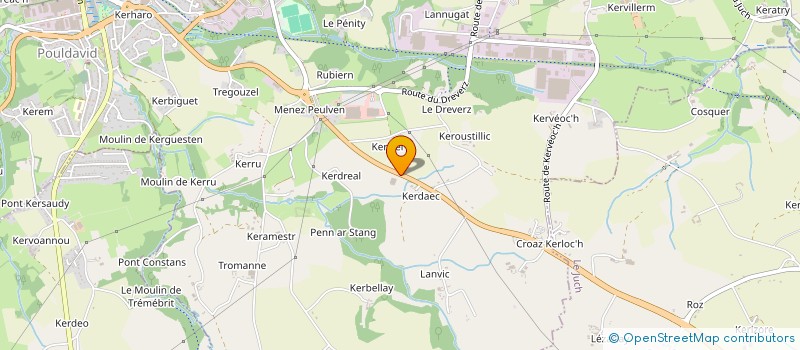 localisation de l'entreprise SCI TIJAN  DOUARNENEZ