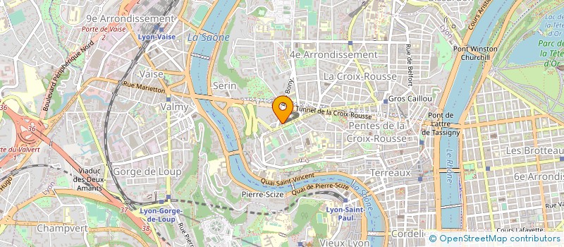 localisation de l'entreprise SCI TIKAL  LYON