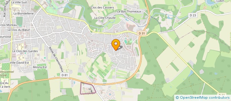 localisation de l'entreprise SCI TIKELIA  AMBOISE