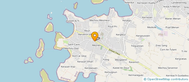 localisation de l'entreprise SCI TIKER  PLOUGUERNEAU