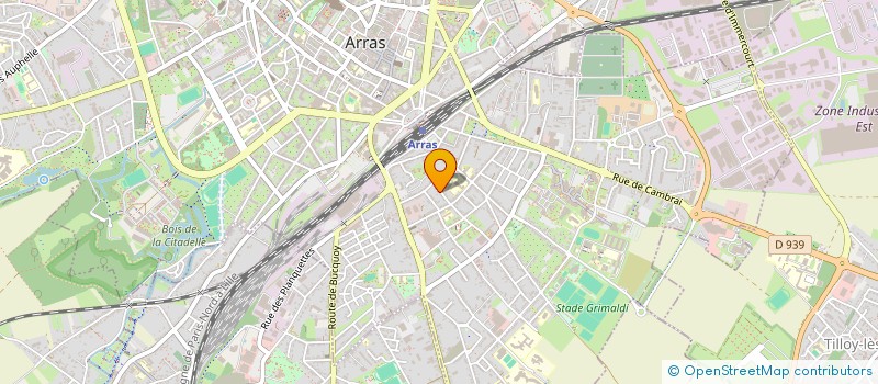 localisation de l'entreprise SCI TIKIWI à ARRAS