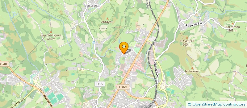 localisation de l'entreprise SCI TIL  LOURDES